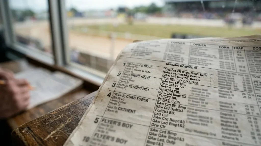 Greyhound Racing Abbreviations Explained — From SAw to Crd